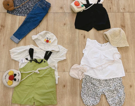 100码95码背带裤碎花裤娃娃衫 牛仔裤！...