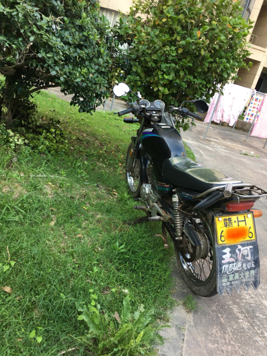 yamaha 125雅马哈进口发动机，声音...