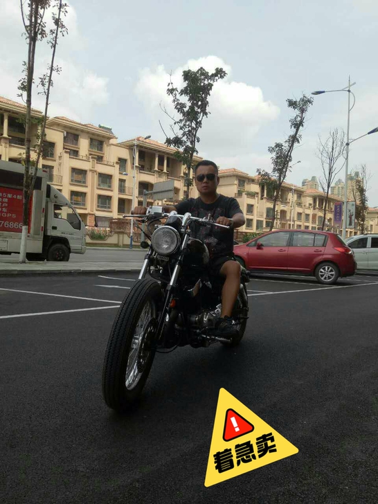 雅马哈250爆改哈雷摩托车，改车就花了一年...