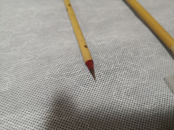 问心堂小红毛,笔头口径0.5厘米,出锋1....