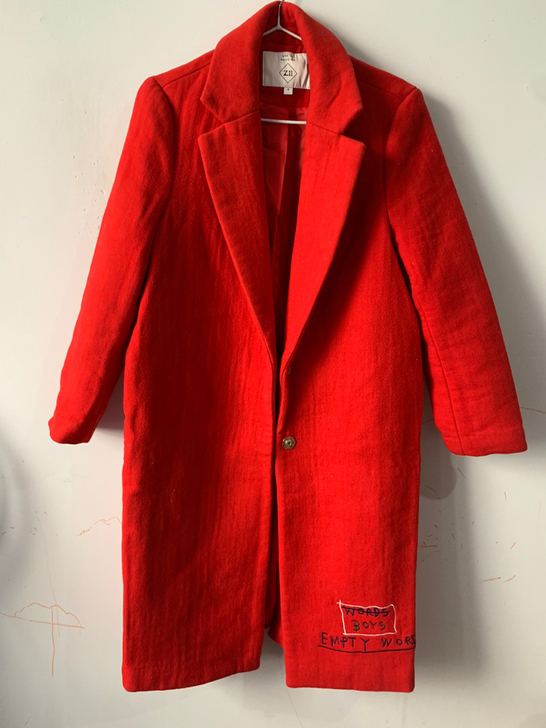 zll大衣299转给喜欢红色大衣的朋友