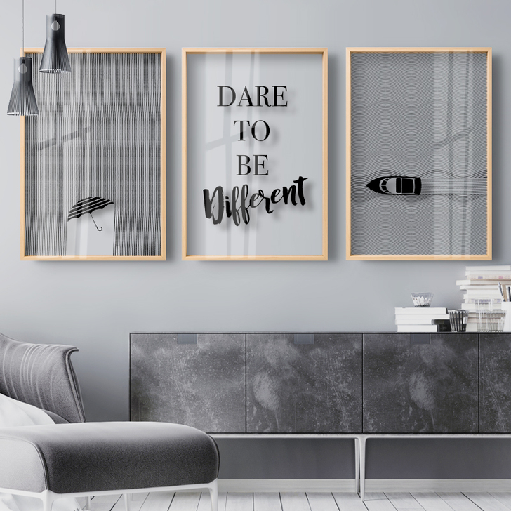 贝占风格 现代装饰画