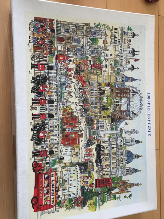 1000块拼板写意英国伦敦