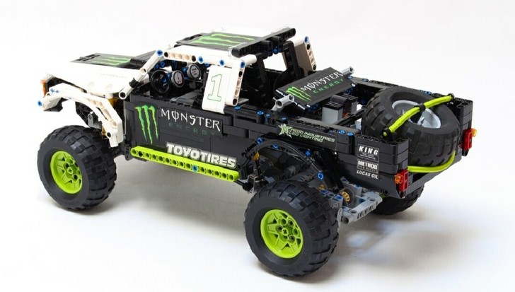 乐高MOC-怪物能量反冲巴哈卡车