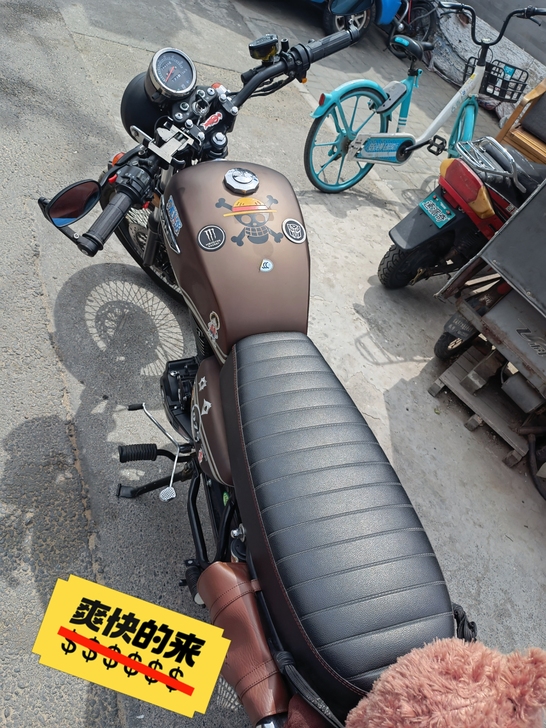 摩托车 摩托车 力帆复古125也可以说是1...