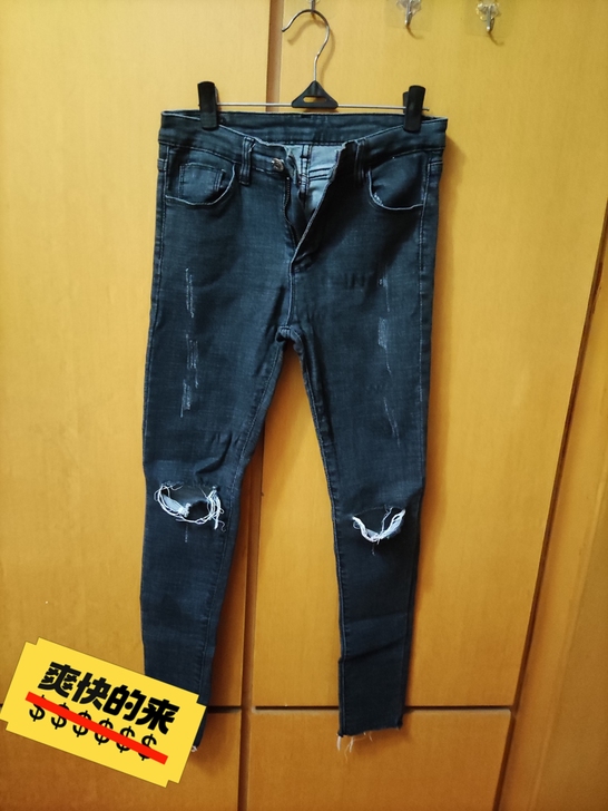 【包邮】牛仔裤春秋款很有型