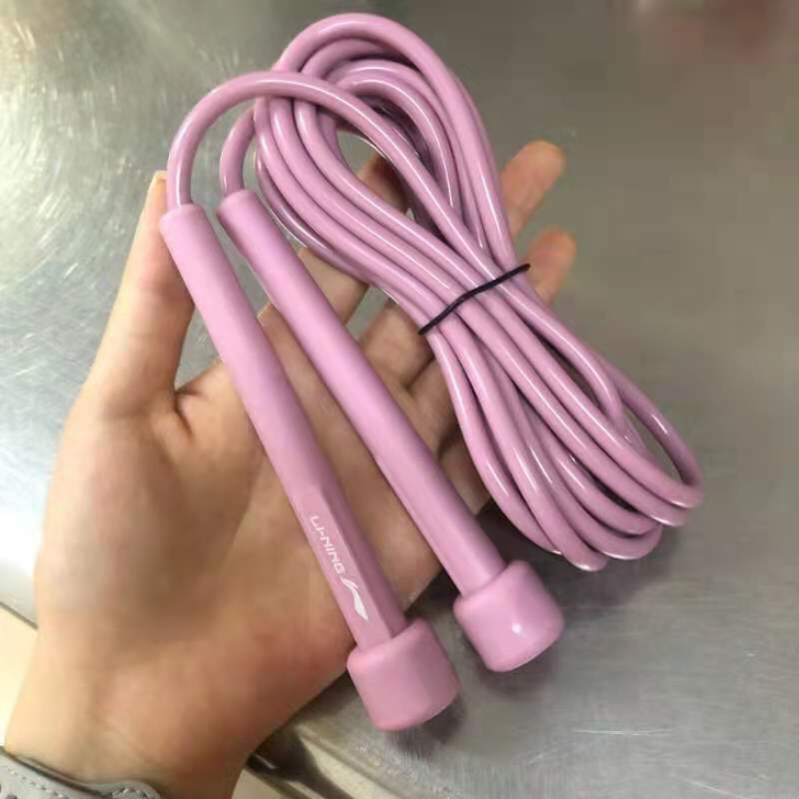 【李宁正品】全新竞速跳绳可调节长度健身减肥...