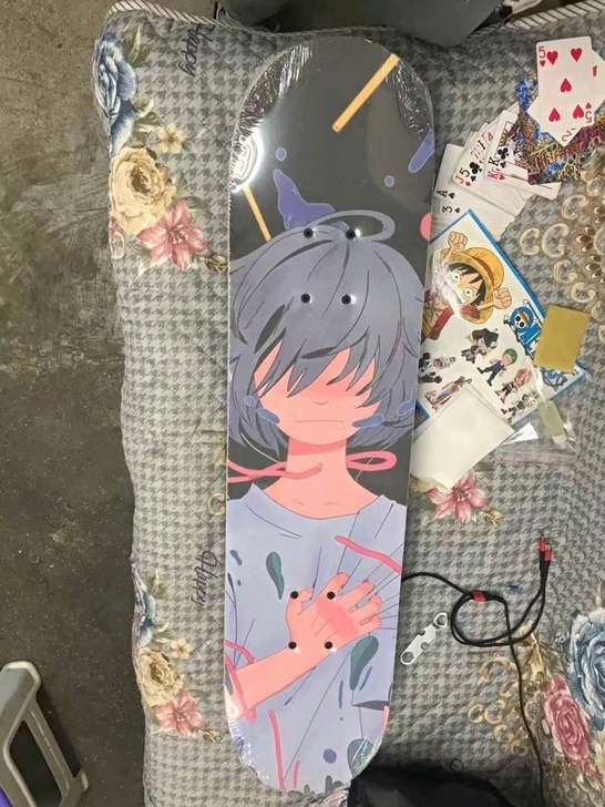 全新未拆封包邮 急出专业滑板高级配置极限动...