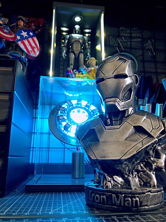 复仇者联盟钢铁侠MK46半身GK手办模型雕像