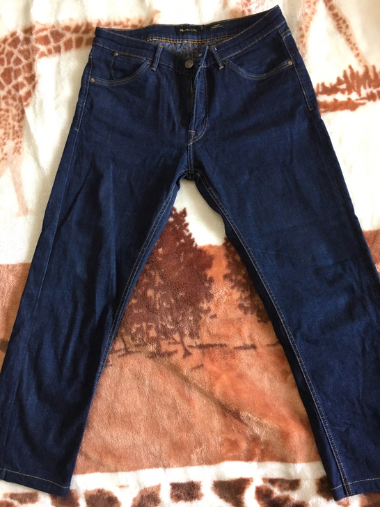 massimo dutti男士牛仔裤。修改...