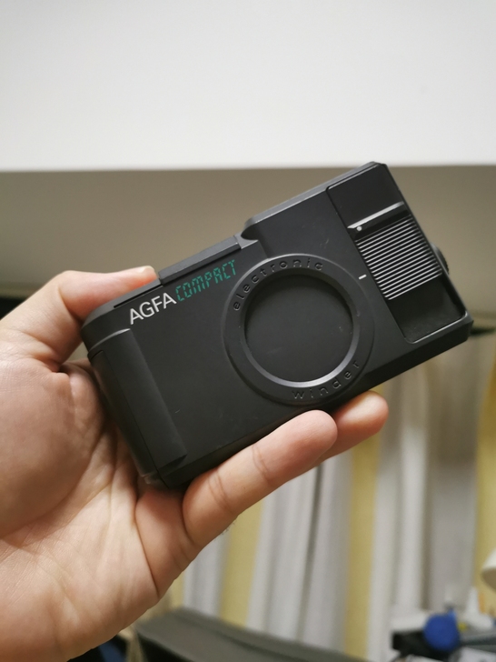 agfa compact 爱克发傻瓜机 旁...