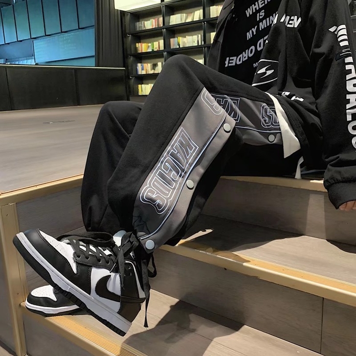 裤子男韩版潮流宽松休闲运动裤秋季潮牌ins...