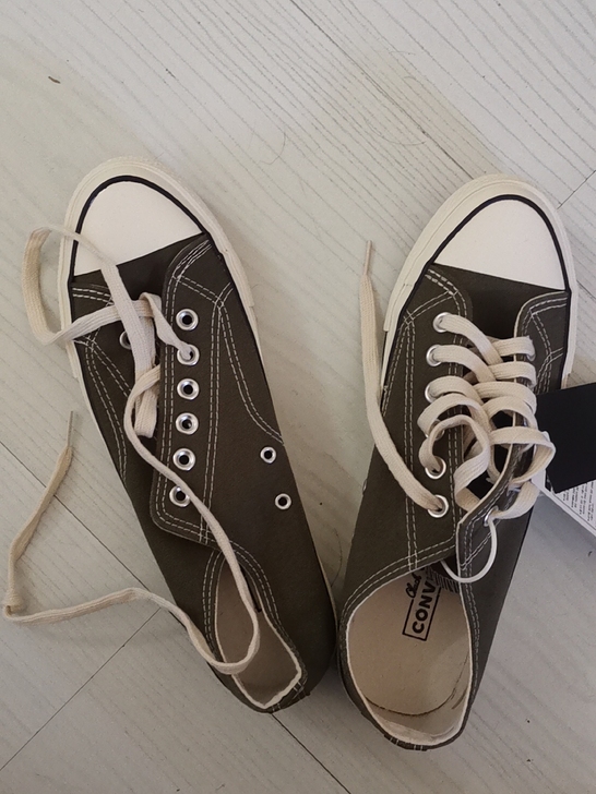 匡威all star 低帮44码 军绿 什...