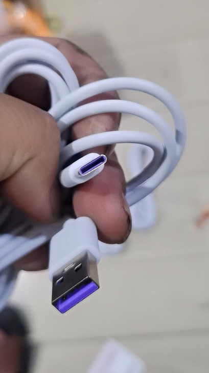 4.78元3条包邮快充充电线华为数据线5A...