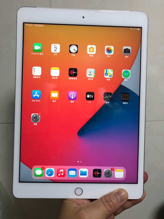 二手，苹果插卡版iPad（2019）10....
