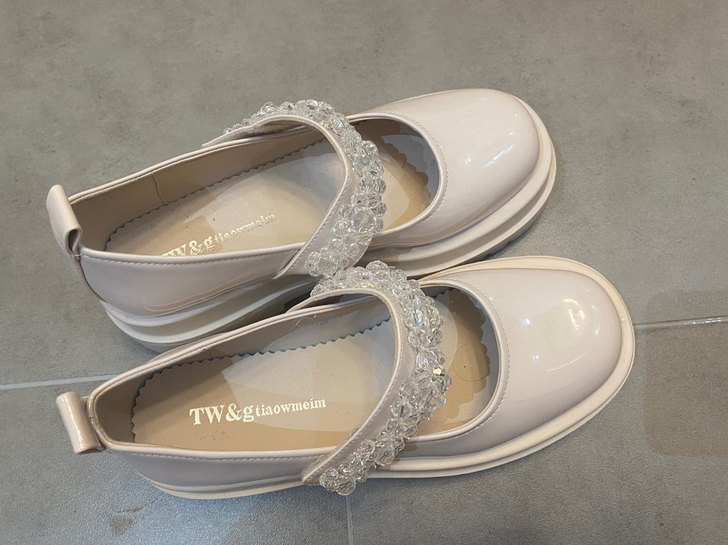 仙女风水钻玛丽珍鞋JK复古2021春款厚底...