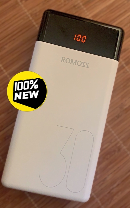 罗马仕大容量充电宝30000毫安便携移动电...