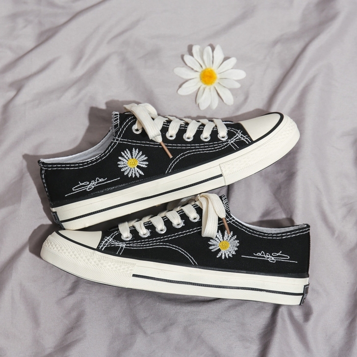 2021新款低帮帆布鞋男鞋子韩版潮流时尚学...