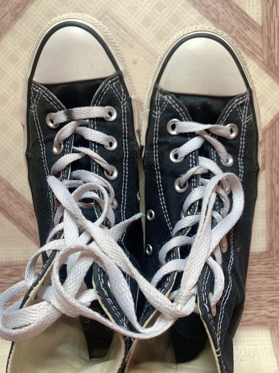 匡威38码鞋子 黑高帮45包邮  图即实拍