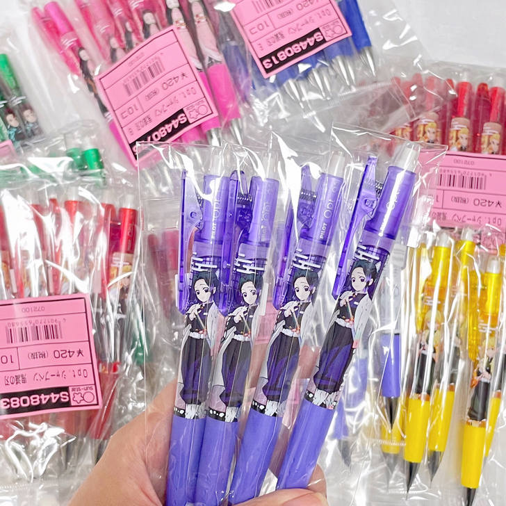 百乐鬼灭之刃自动铅笔摇摇出铅