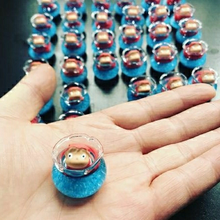 精品Ins风宫崎骏摆件冰箱贴悬崖上的金鱼姬...