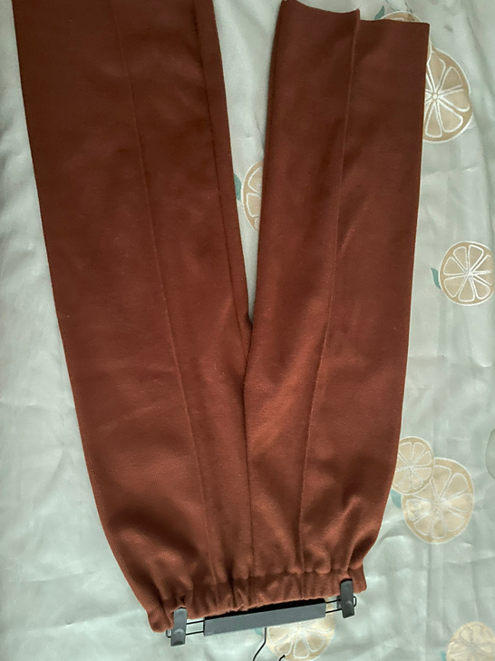 阔腿裤一次都没有穿过