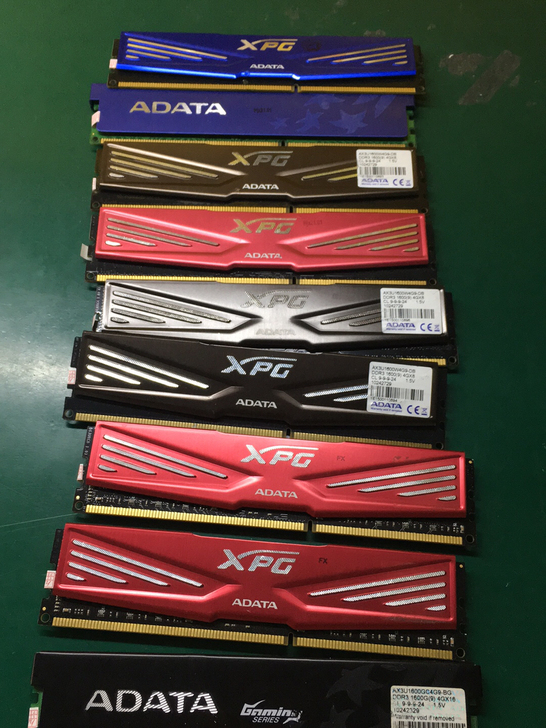 威刚。ddr3 4g 1600台式机电脑内...