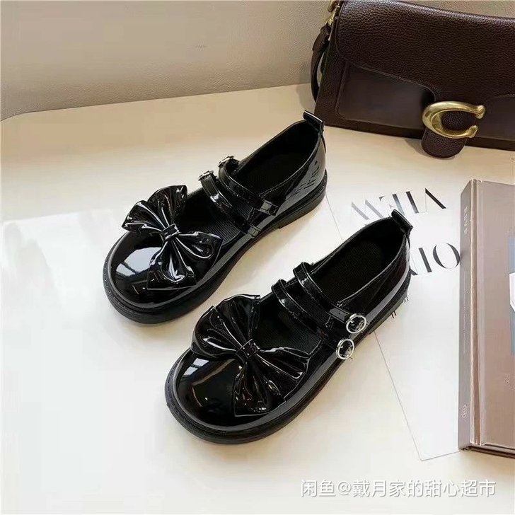 玛丽珍鞋女2021英伦学院风小皮鞋女日系软...