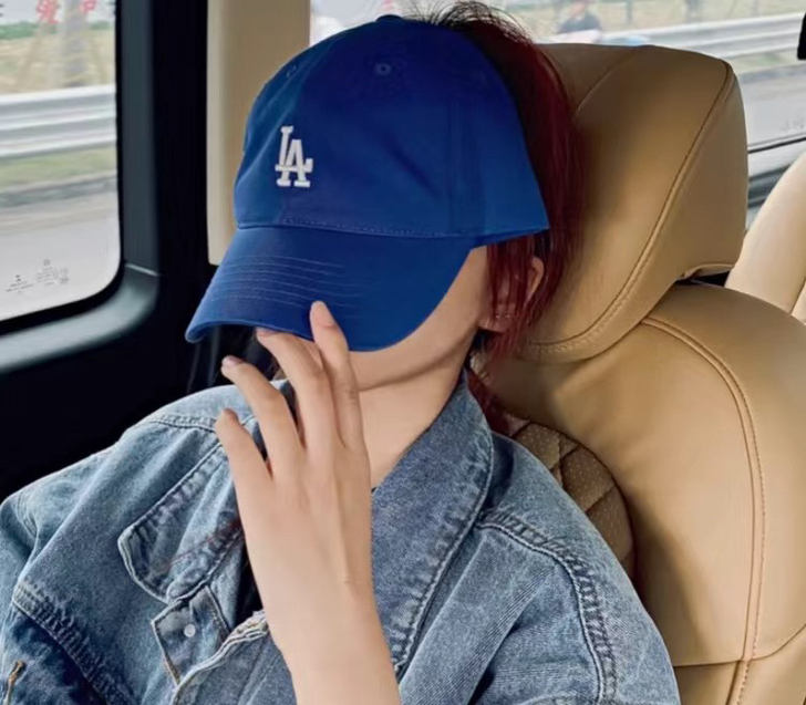 全新未拆封MLB。LA软顶小标鸭舌帽棒球帽...