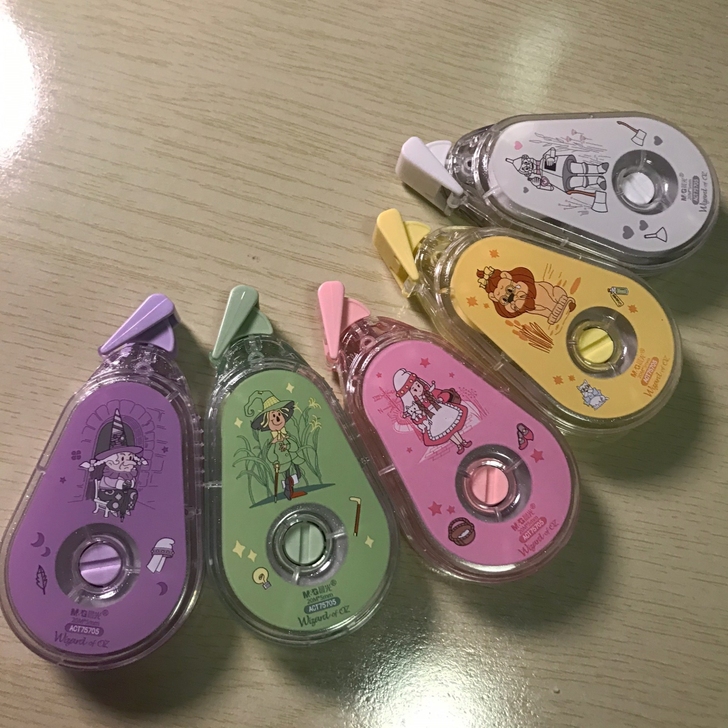 晨光修正带大容量绿野仙踪系列可爱高颜值改正...