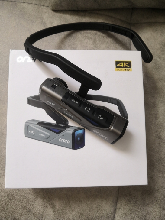 欧达EP7头戴式摄像机4K云台防抖运动便携...