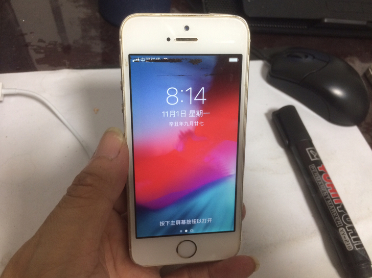 苹果iphone 5s手机，内存16g 港...