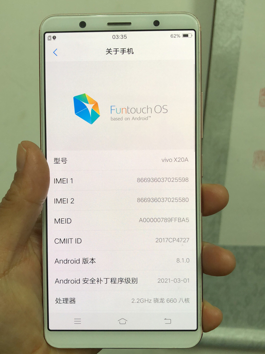 vivo   x20A    4+64  ...
