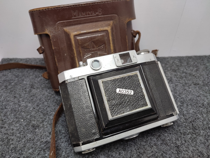 玛米亚6 皮腔120相机成色见图,快门可以...