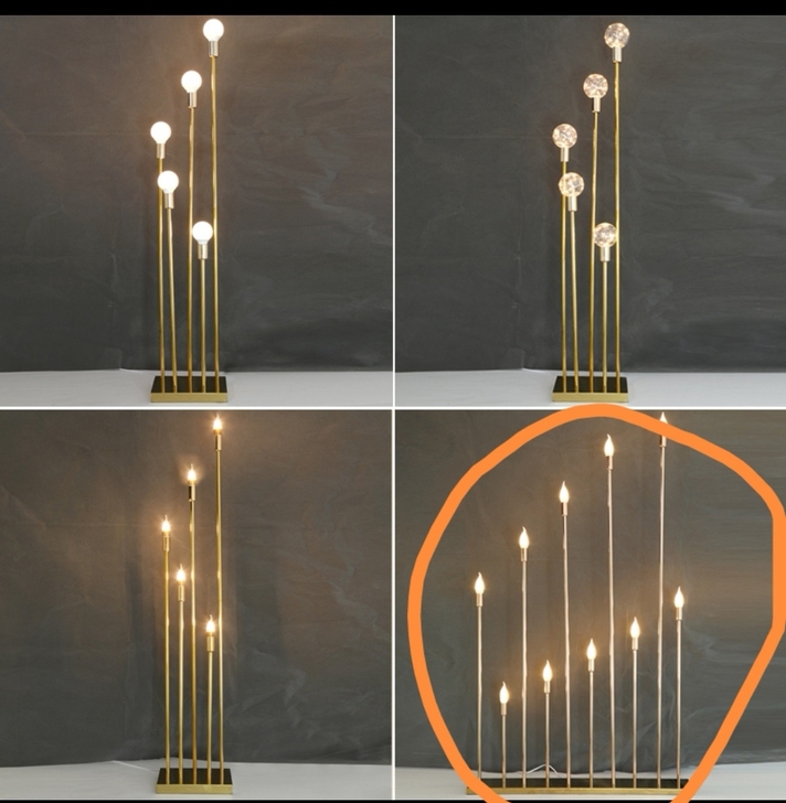 婚庆十头路引灯