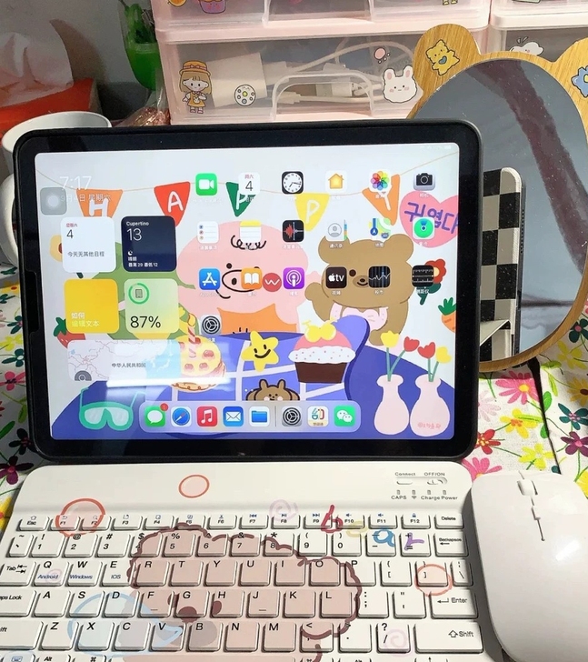 学生自用二手苹果平板电脑ipad画画游戏网...