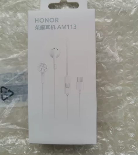 荣耀AM113耳机 全新未拆封的有线耳机，...