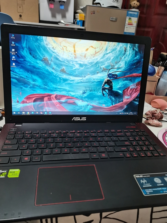 个人闲置华硕飞行堡垒fx50j游戏本电脑i...