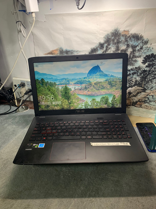 华硕飞行堡垒fx50j游戏笔记本电脑 i5...