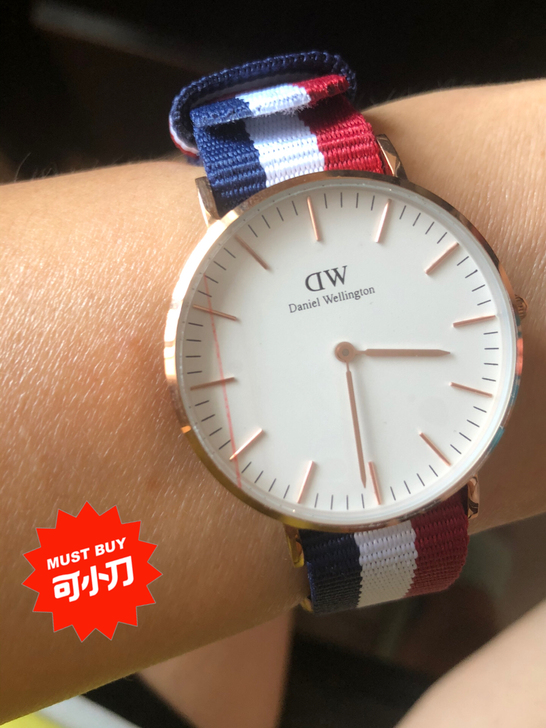 全新DW手表男女学生网红石英表学院风名牌电...