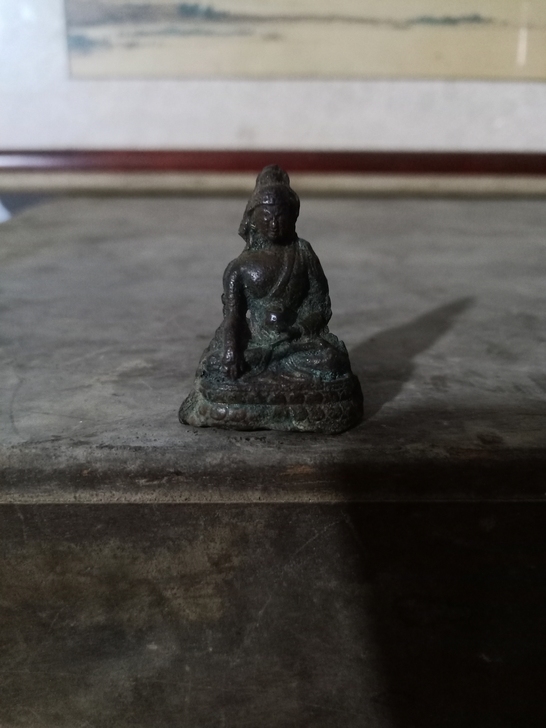 老小铜佛，品相如图