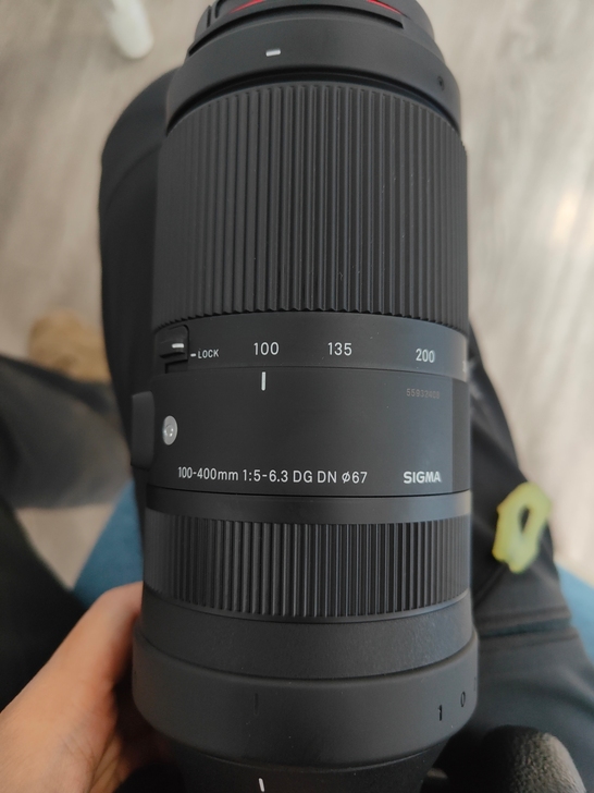 适马100-400索尼口,上个月购于华庭,...