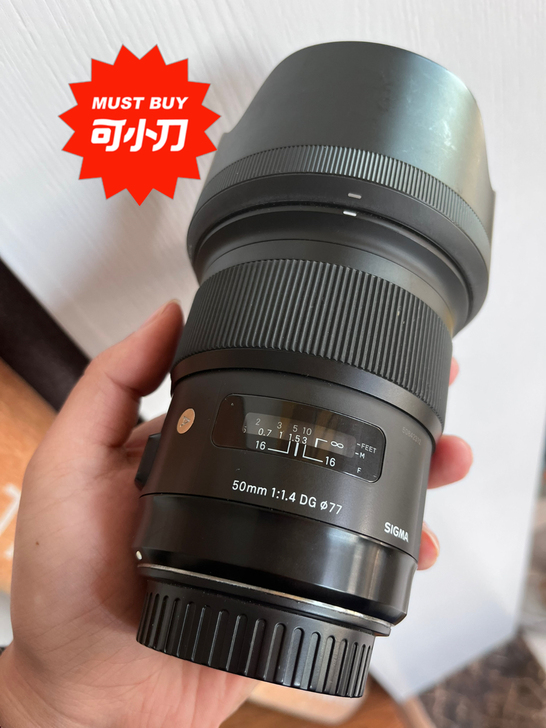 适马佳能口50 1.4，几乎全新，买来没用...