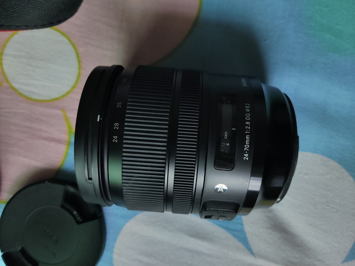 适马24-70 2.8 DG，佳能口，成色...