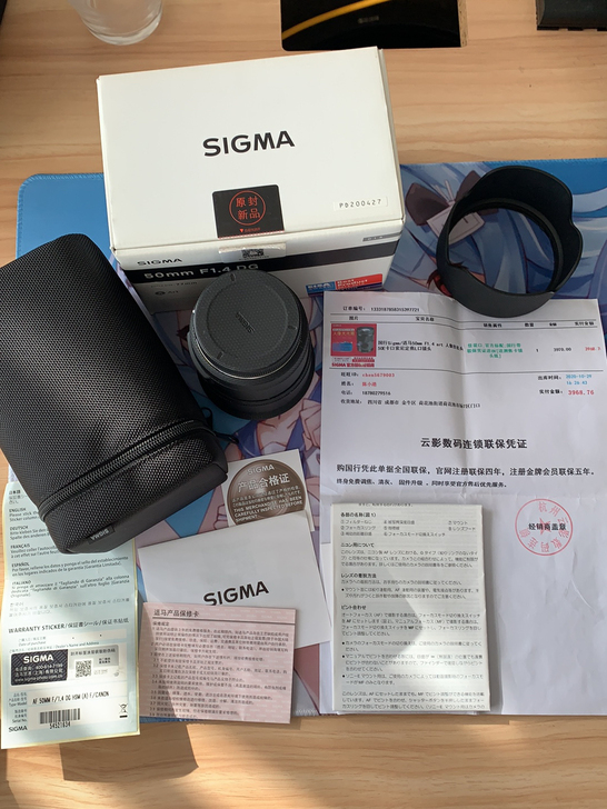 适马50mm F1.4 DG Art 佳能...