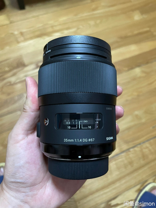 适马35 尼康口，99新，无维修，二手交易...