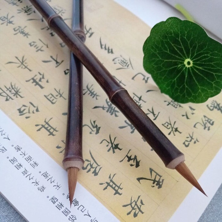 【悦轩阁紫竹狼毫小楷毛笔】书法国画抄经毛笔...