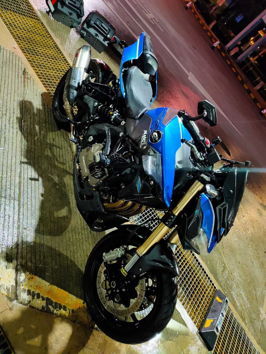 黄龙改z900车头总成 无损安装 led