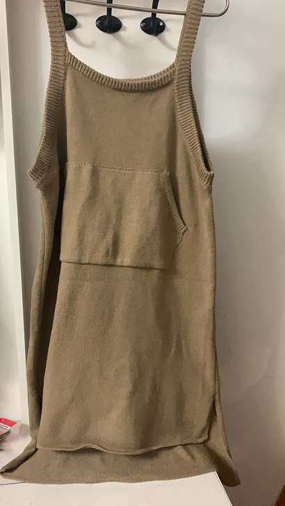 秋款 针织背带裙 孕妇可穿 偏肥款