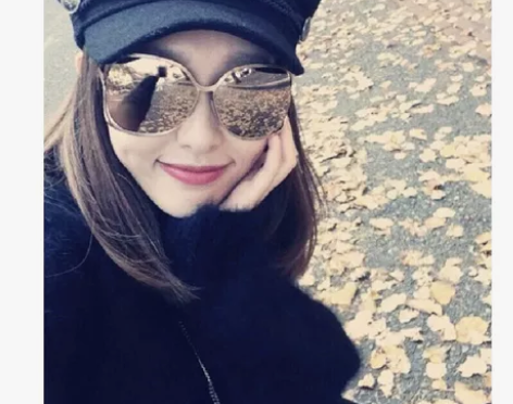 唐嫣同款韩国新款羊毛纯色海军帽女贝雷帽韩版...